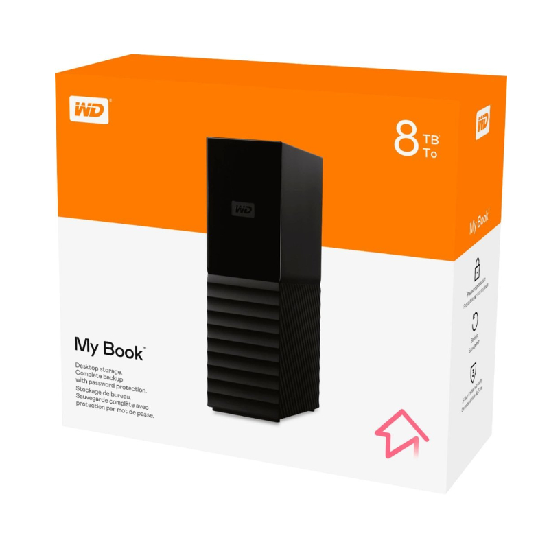 WD My Book 8TB External Hard Drive image 1
